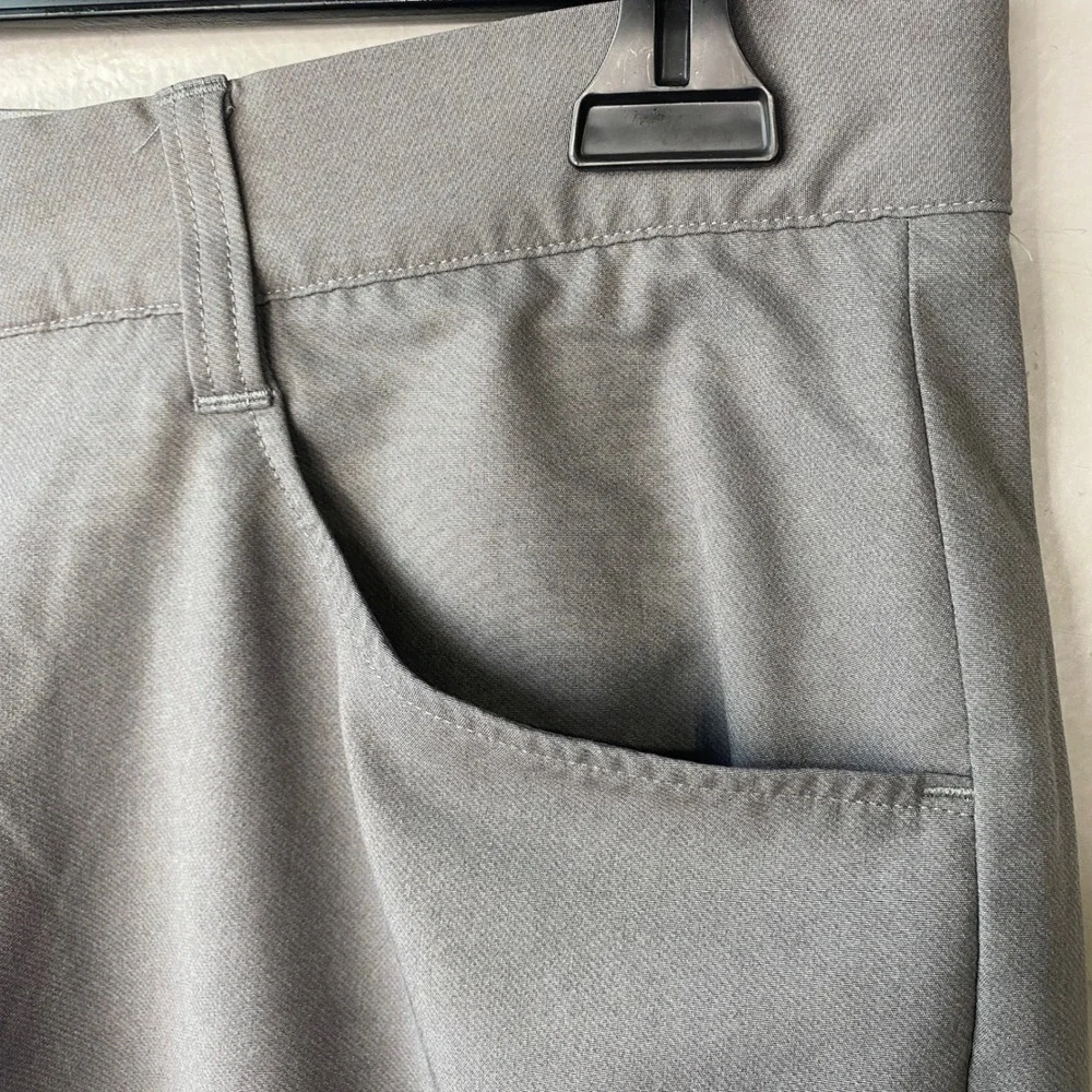 Adidas Golf Shorts Mens 32 Grey Performance Stretch Moisture Wicking‎ Activewear